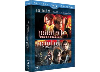 Blu-Ray  Resident Evil : Damnation + Resident Evil : Degeneration - Pack
