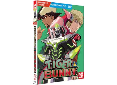 Blu-Ray  Tiger & Bunny - Coffret 1 [Combo Blu-Ray + Dvd]