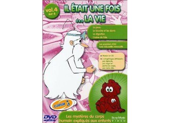 Image DVD Il Était Un Fois ... La Vie . Vol 3 Et 4 . Coffret DVD Zone 2