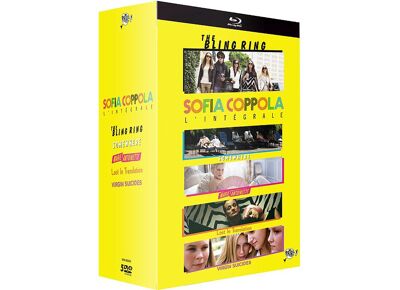 Blu-Ray  Sofia Coppola, L'intégrale - Coffret 5 Films : The Bling Ring + Somewhere + Marie-Antoinette + Lost In Translation + The Virgin Suicides
