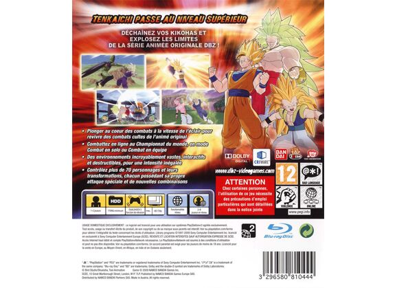 Image Jeux Vidéo Dragon Ball Raging Blast PlayStation 3 (PS3)