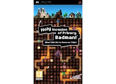 Image Jeux Vidéo Holy Invasion of Privacy Badman! What Did I Do to Deserve This? PlayStation Portable (PSP)