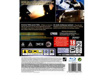 Jeux Vidéo Medal of Honor (Pass Online) PlayStation 3 (PS3)