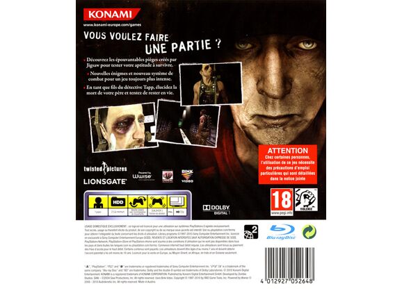 Image Jeux Vidéo SAW II Flesh & Blood PlayStation 3 (PS3)
