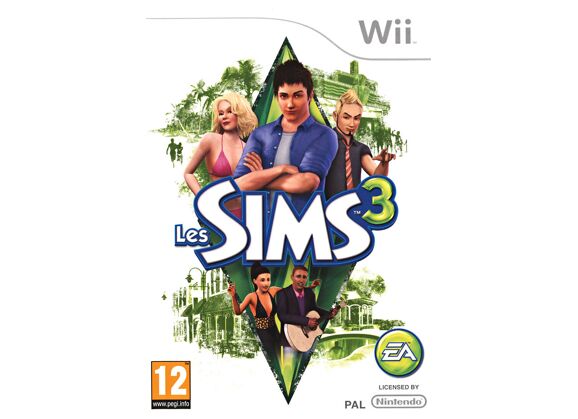 Image Jeux Vidéo Les Sims 3 Wii
