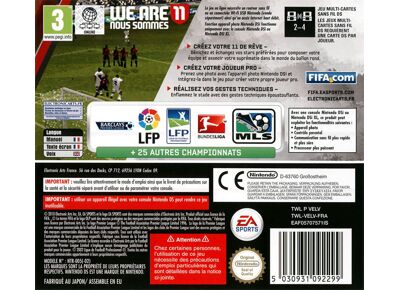 Jeux Vidéo FIFA 11 DS