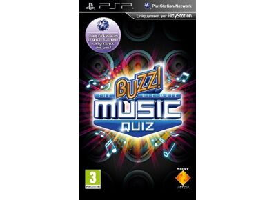 Jeux Vidéo Buzz ! The Ultimate Music Quiz PlayStation Portable (PSP)