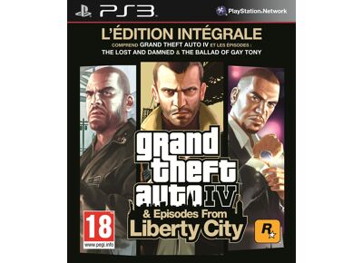 Jeux Vidéo Grand Theft Auto Episodes from Liberty City Edition Integrale PlayStation 3 (PS3)