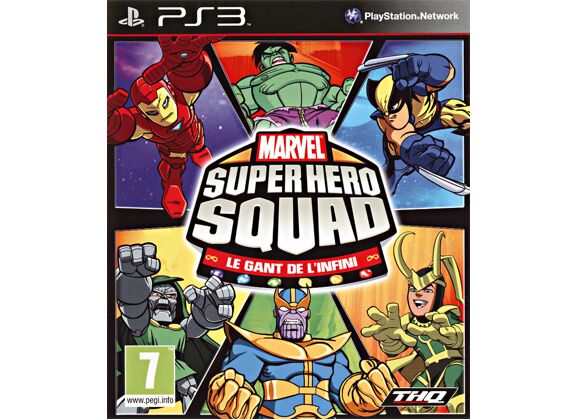 Image Jeux Vidéo Marvel Super Hero Squad Le Gant de l'Infini PlayStation 3 (PS3)