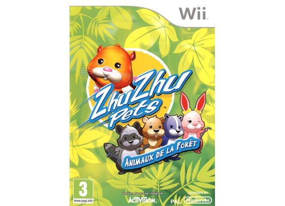 Image Jeux Vidéo ZhuZhu Pets Animaux de la Forêt Wii
