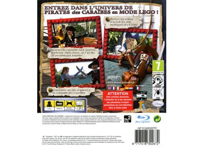 Image Jeux Vidéo Lego Pirates des Caraïbes Le Jeu Vidéo PlayStation 3 (PS3)