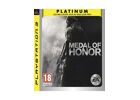 Jeux Vidéo Medal of Honor Platinum (Pass Online) PlayStation 3 (PS3)