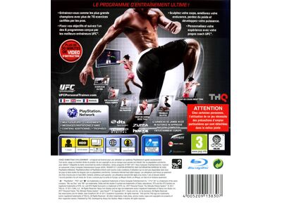 Jeux Vidéo UFC Personal Trainer The Ultimate Fitness System PlayStation 3 (PS3)