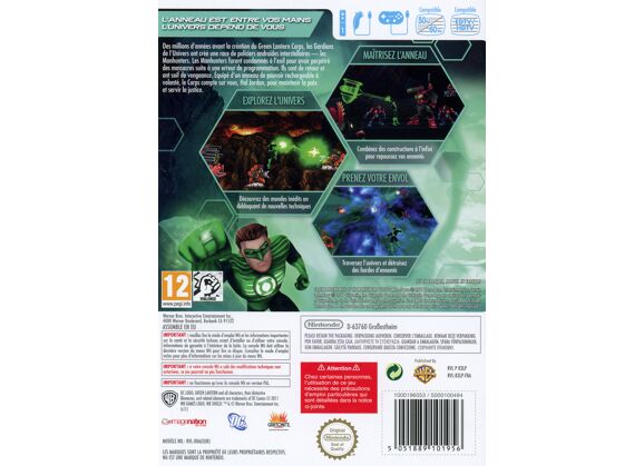 Image Jeux Vidéo Green Lantern La Révolte des Manhunters Wii