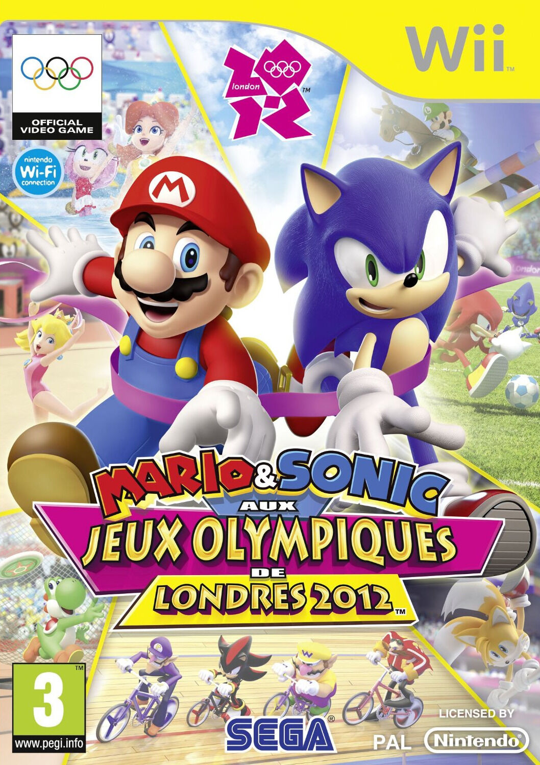 Mario Et Sonic Aux Jeux Olympiques De Londres 2012 Wii Jeux Vidéo Mario & Sonic aux Jeux Olympiques de Londres 2012 Wii d'occasion