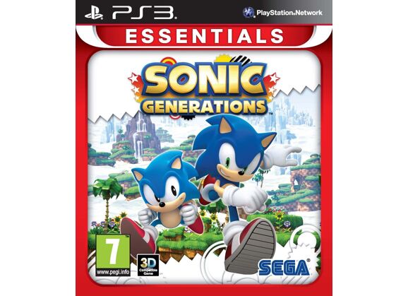 Image Jeux Vidéo Sonic Generations - Essentials PlayStation 3 (PS3)