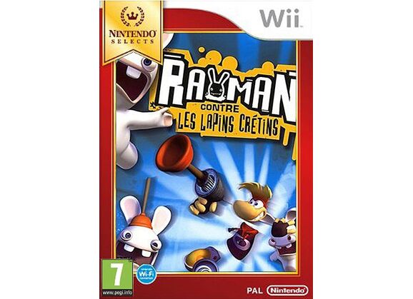 Image Jeux Vidéo Rayman contre les Lapins Crétins Selec Wii