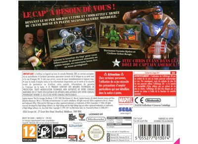 Jeux Vidéo Captain America Super Soldat 3DS