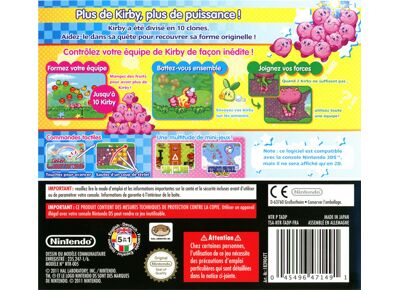 Jeux Vidéo Kirby Mass Attack DS