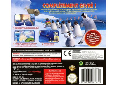 Jeux Vidéo Happy Feet 2 DS