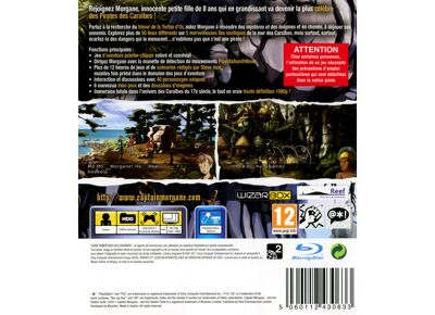Jeux Vidéo Captain Morgane et la Tortue d'Or PlayStation 3 (PS3)