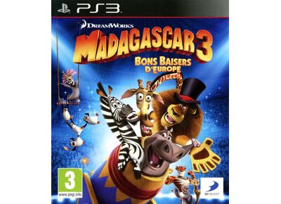 Jeux Vidéo Madagascar 3 Bons Baisers d'Europe PlayStation 3 (PS3)