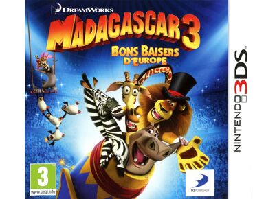 Image Jeux Vidéo Madagascar 3 Bons Baisers d'Europe 3DS