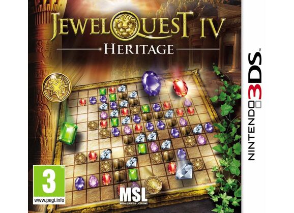Image Jeux Vidéo Jewel Quest IV Heritage 3DS