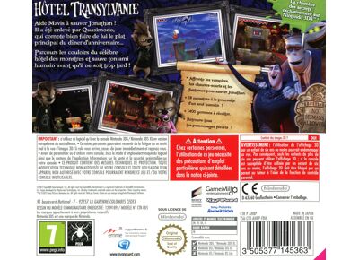 Jeux Vidéo Hôtel Transylvanie 3DS