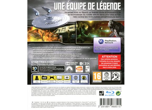 Image Jeux Vidéo Star Trek PlayStation 3 (PS3)