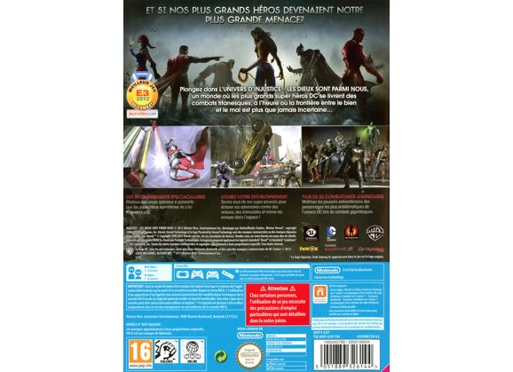 Image Jeux Vidéo Injustice Les Dieux sont Parmi Nous Wii U