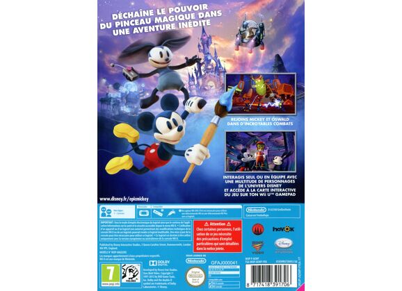 Image Jeux Vidéo Epic Mickey Le Retour des Héros Wii U