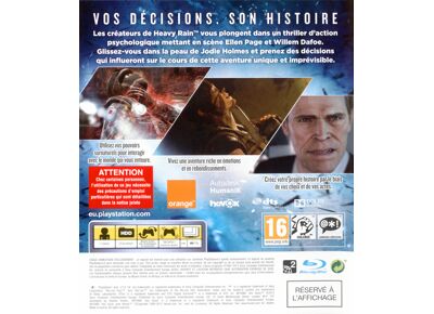 Jeux Vidéo Beyond Two Souls PlayStation 3 (PS3)