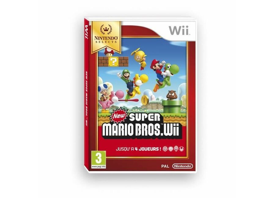 Jeux Vidéo New Super Mario Bros. Wii Edition Selects Wii d'occasion