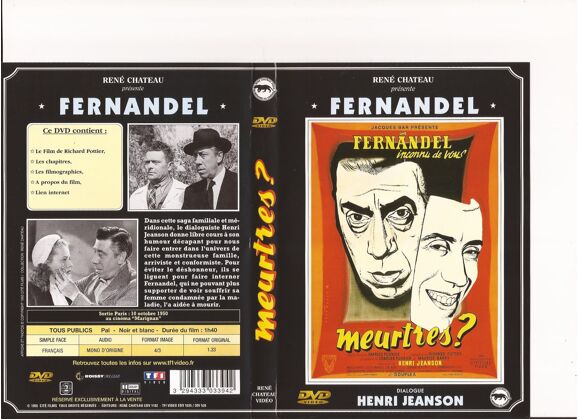 Image DVD Meurtres ? DVD Zone 2