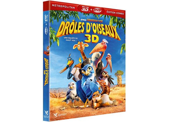 Image Blu-Ray Drôles D'oiseaux - Combo Blu-Ray3d + Dvd