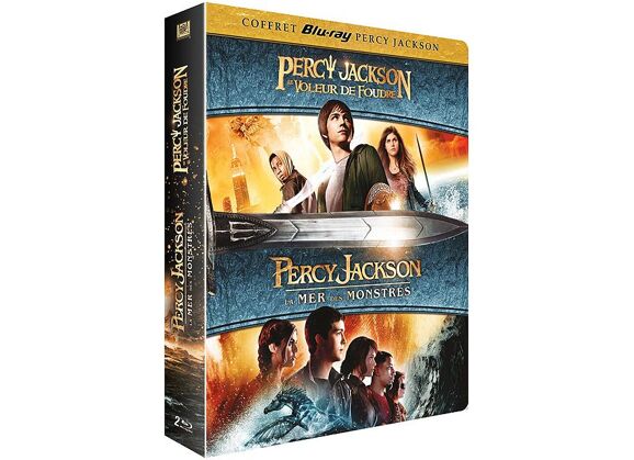 Image Blu-Ray Percy Jackson : Le Voleur De Foudre + Percy Jackson 2 : La Mer Des Monstres