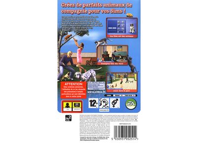 Jeux Vidéo Les Sims 2 Animaux & Cie PlayStation Portable (PSP)