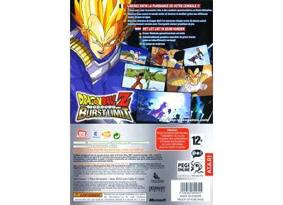 Image Jeux Vidéo Dragon Ball Z Burst Limit Xbox 360