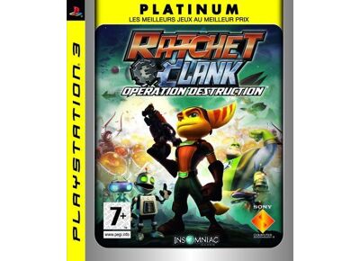 Image Jeux Vidéo Ratchet & Clank Opération Destruction Platinum PlayStation 3 (PS3)