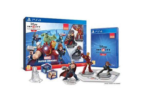 Image Jeux Vidéo Disney Infinity 2.0 Marvel Super Heroes Pack de Démarrage PlayStation 4 (PS4)