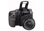 Appareils photos numériques SONY Alpha DSLR-A100 + zoom 18-70 mm Noir