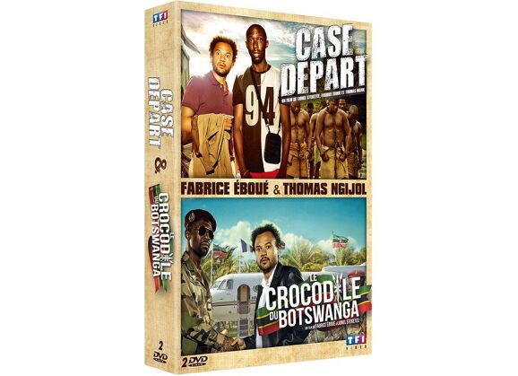 Image DVD Le Crocodile du Botswanga + Case départ - Pack DVD Zone 2