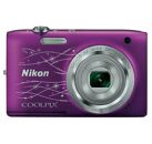 Appareils photos numériques NIKON Coolpix S2800 Violet Violet