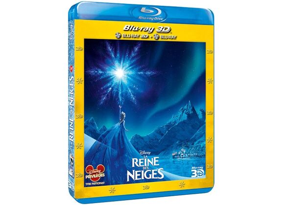 Image Blu-Ray La Reine des neiges - Combo Blu-ray3D + Blu-ray2D