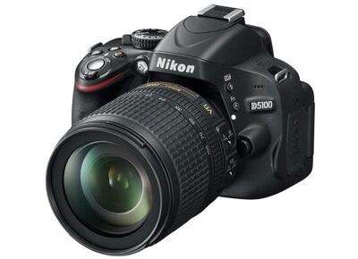 Appareils photos numériques NIKON D5100 + AF-S DX ED VR 18-105mm f/3.5-5.6 Noir