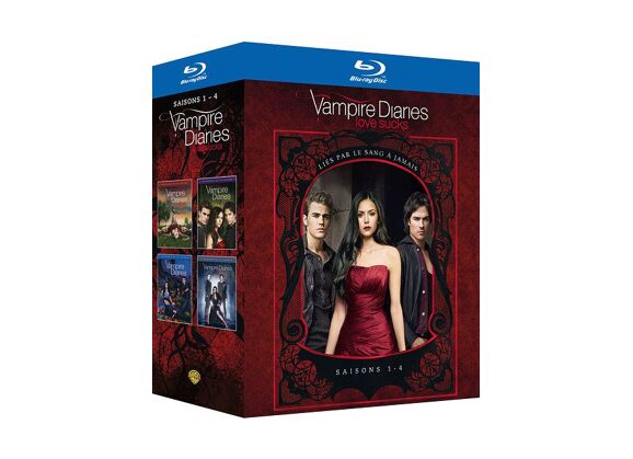 Image Blu-Ray Vampire Diaries - Saisons 1 à 4 - Blu-ray