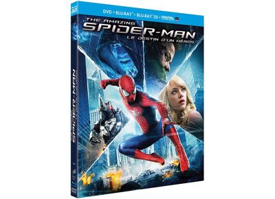 Blu-Ray  The Amazing Spider-Man 2 : Le destin d'un héros - Combo Blu-ray3D + Blu-ray+ DVD + Copie digitale