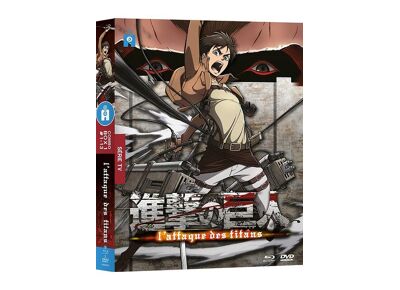 Blu-Ray  L'Attaque des Titans - Box 1/2 - Combo Blu-ray+ DVD