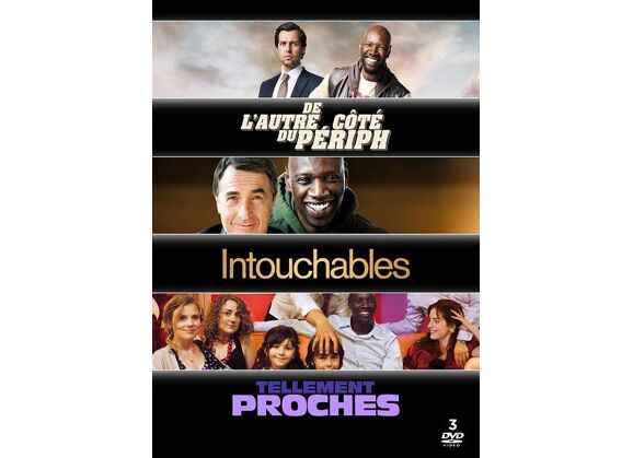 Image DVD De l'autre côté du périph + Intouchables + Tellement proches - Pack DVD Zone 2